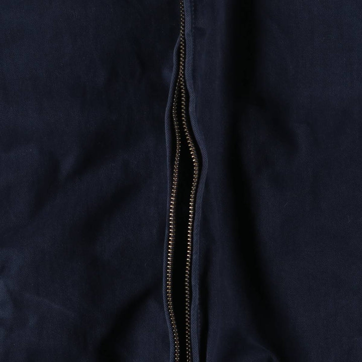 Ralph Lauren POLO RALPH LAUREN Swing Top Sports Jacket Men's L size cotton navy blue type Vintage Second Hand