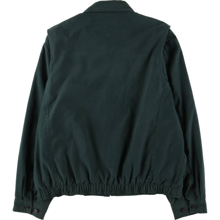 90'S Ralph Lauren POLO GOLF Swing Top Sports Jacket Men's Size L polyester Green type dark green Vintage Second Hand