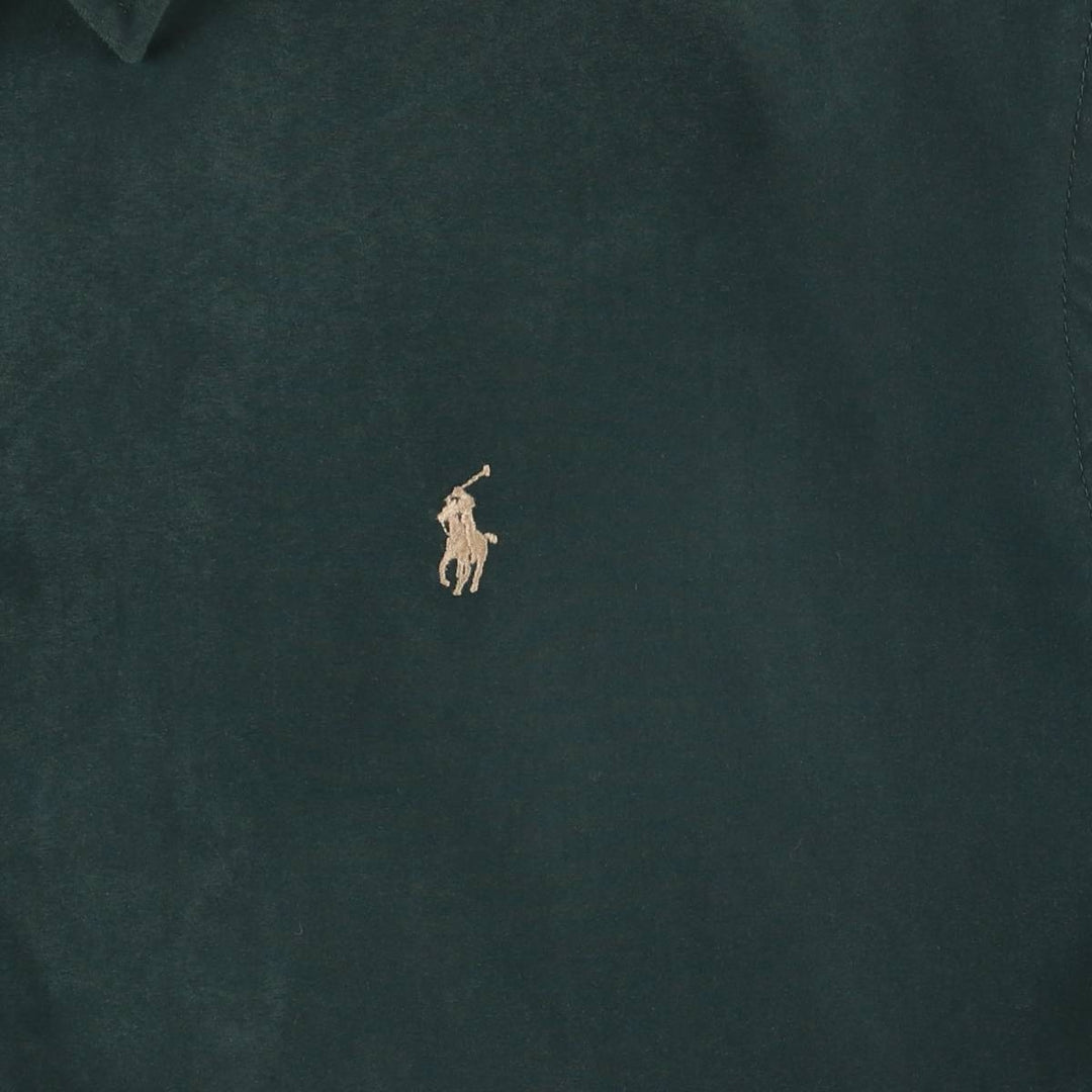 90'S Ralph Lauren POLO GOLF Swing Top Sports Jacket Men's Size L polyester Green type dark green Vintage Second Hand