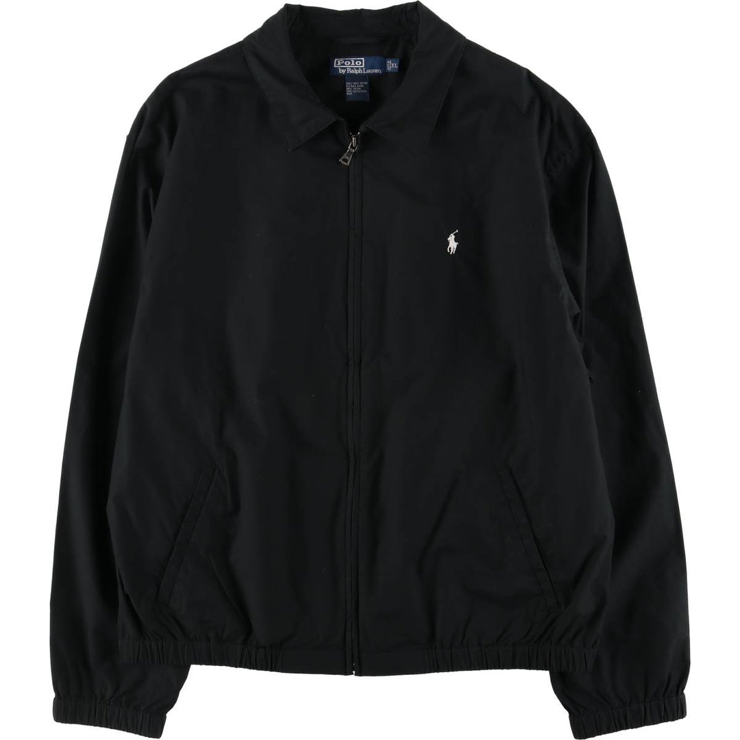 Ralph Lauren POLO by Ralph Lauren Swing Top Sports Jacket Men's XL cotton black type Vintage Second Hand