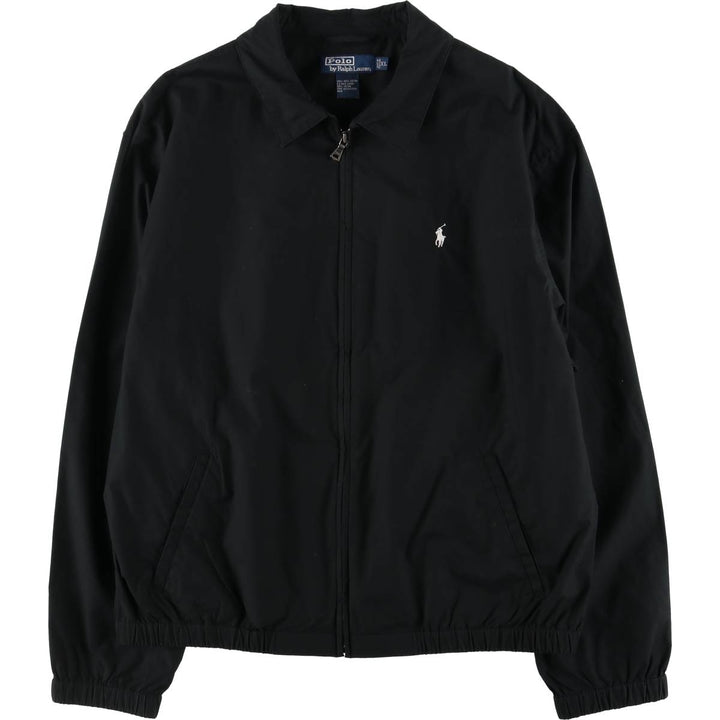 Ralph Lauren POLO by Ralph Lauren Swing Top Sports Jacket Men's XL cotton black type Vintage Second Hand