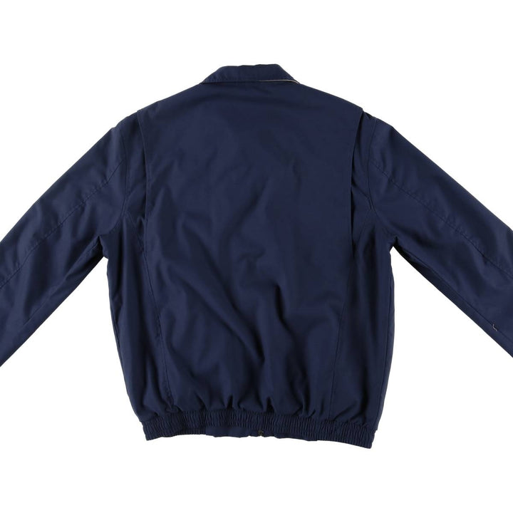 Ralph Lauren POLO RALPH LAUREN Swing Top Sports Jacket Men's M polyester navy blue type Vintage Second Hand