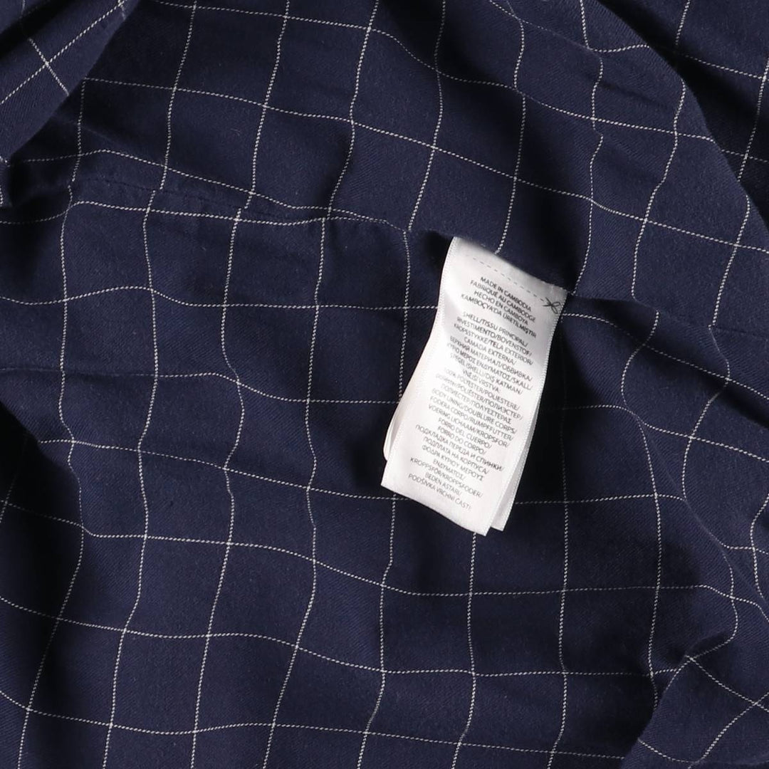 Ralph Lauren POLO RALPH LAUREN Swing Top Sports Jacket Men's M polyester navy blue type Vintage Second Hand