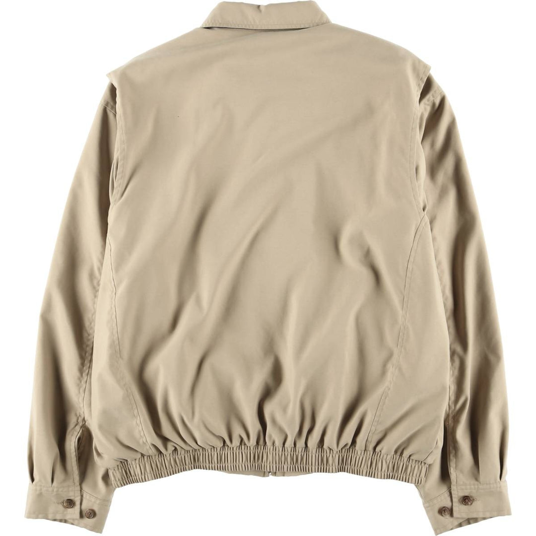 Ralph Lauren POLO by Ralph Lauren Swing Top Sports Jacket Men's L size polyester Beige type Vintage Second Hand