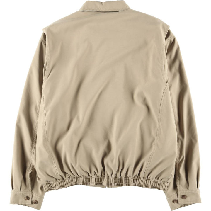 Ralph Lauren POLO by Ralph Lauren Swing Top Sports Jacket Men's L size polyester Beige type Vintage Second Hand