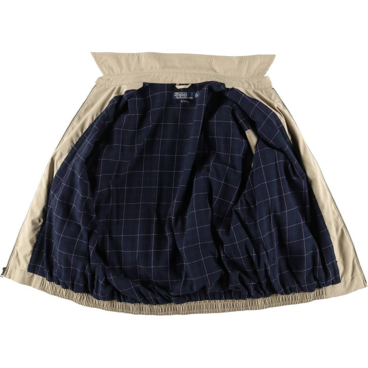 Ralph Lauren POLO by Ralph Lauren Swing Top Sports Jacket Men's L size polyester Beige type Vintage Second Hand