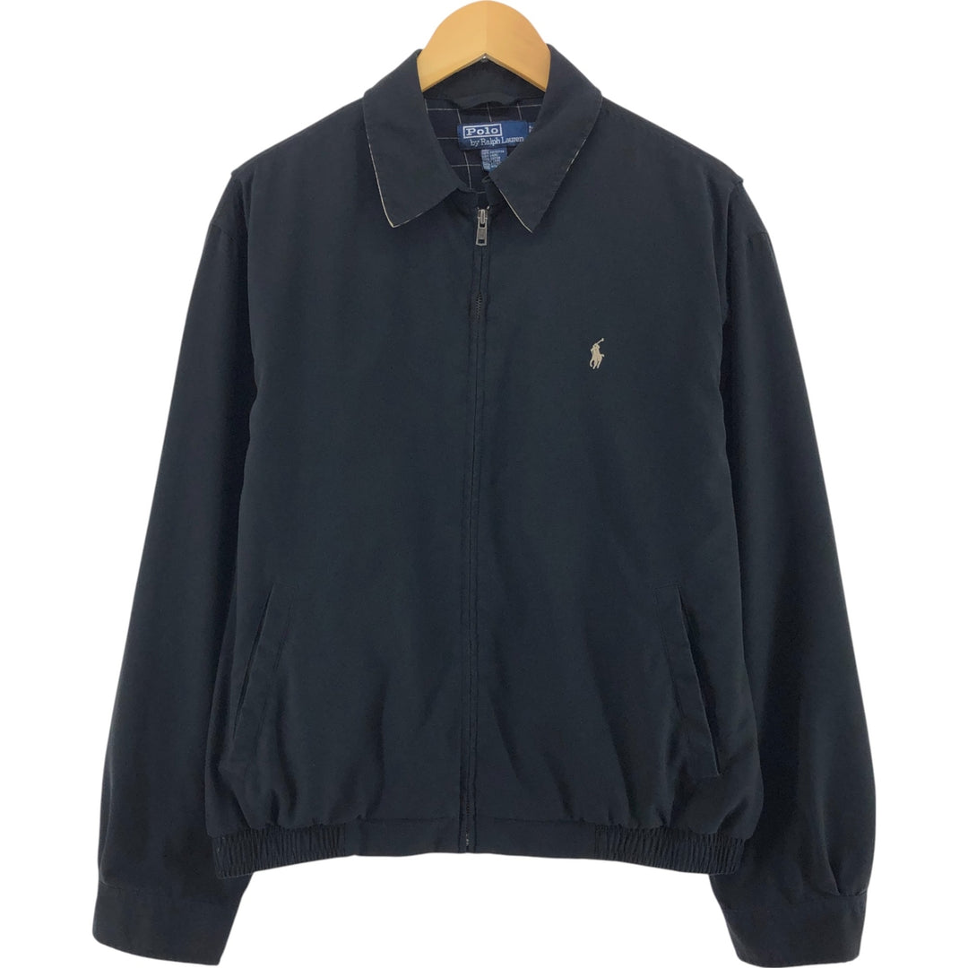 Ralph Lauren POLO by Ralph Lauren Swing Top Sports Jacket Men's M polyester black type Vintage Second Hand
