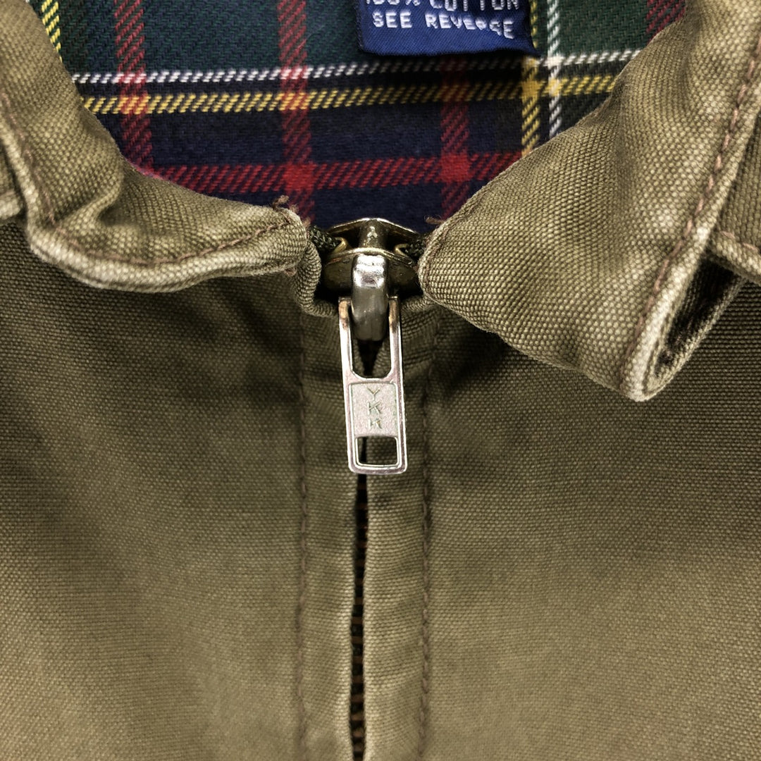 Ralph Lauren POLO by Ralph Lauren Swing Top Sports Jacket Men's L size cotton brown type Vintage Second Hand