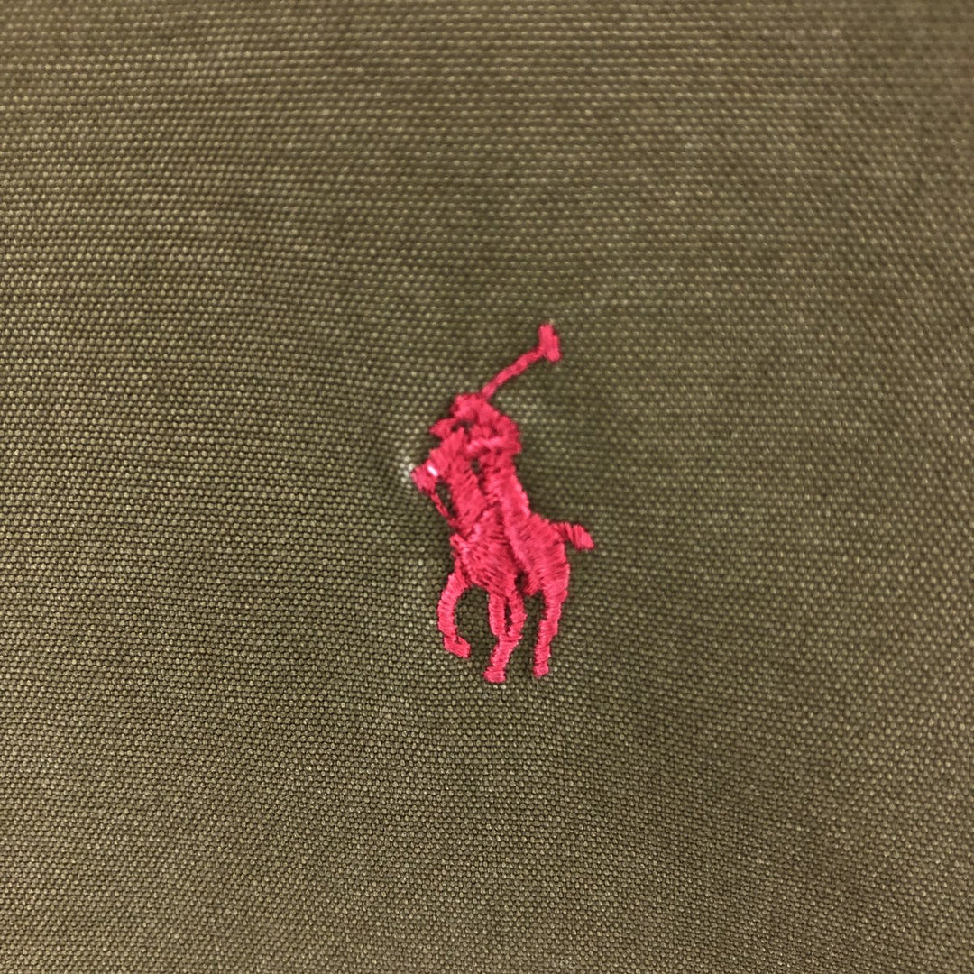 Ralph Lauren POLO by Ralph Lauren Swing Top Sports Jacket Men's L size cotton brown type Vintage Second Hand