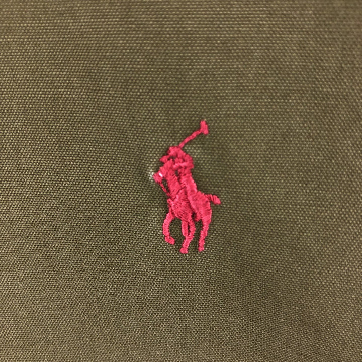 Ralph Lauren POLO by Ralph Lauren Swing Top Sports Jacket Men's L size cotton brown type Vintage Second Hand