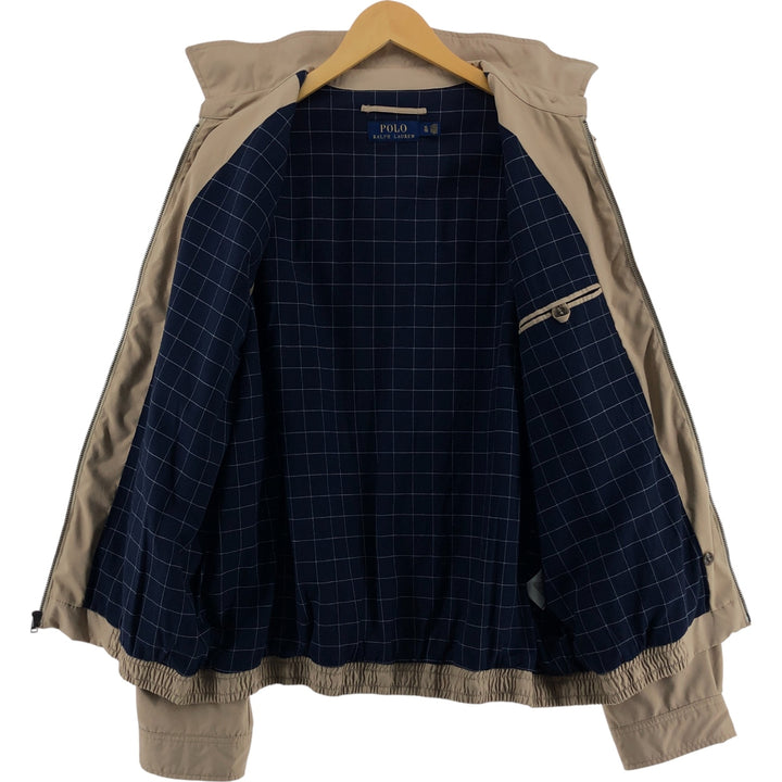 Ralph Lauren POLO RALPH LAUREN Swing Top Sports Jacket Men's XL polyester Beige type Vintage Second Hand