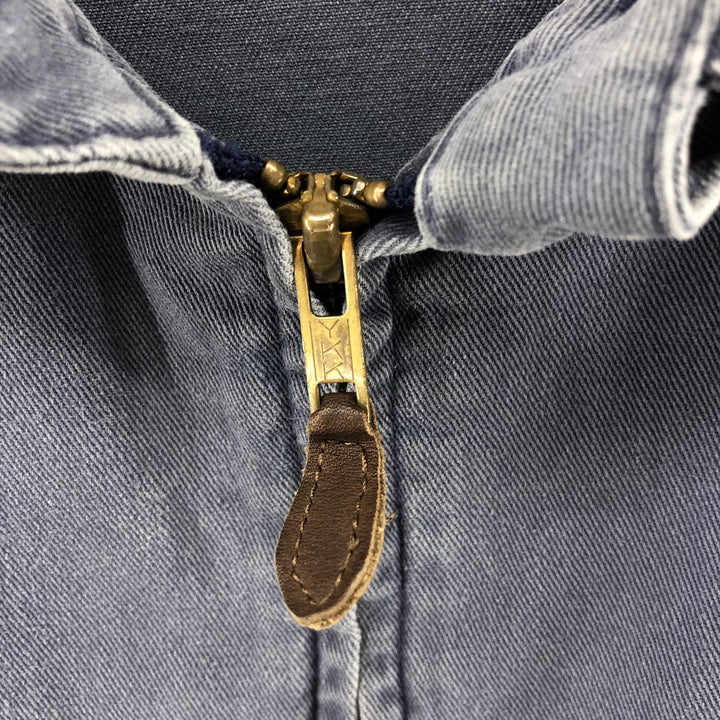 90'S Polo by Ralph Lauren swing top sports jacket, made in the USA, men's size L, vintage cotton gray type Vintage Second Hand