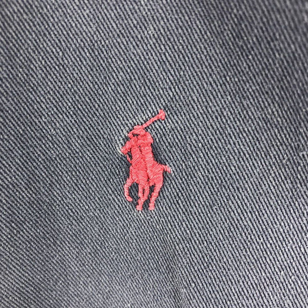 90'S Polo by Ralph Lauren swing top sports jacket, made in the USA, men's size L, vintage cotton gray type Vintage Second Hand