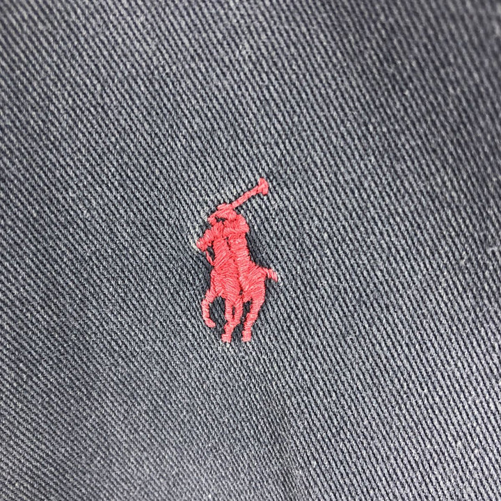 90'S Polo by Ralph Lauren swing top sports jacket, made in the USA, men's size L, vintage cotton gray type Vintage Second Hand