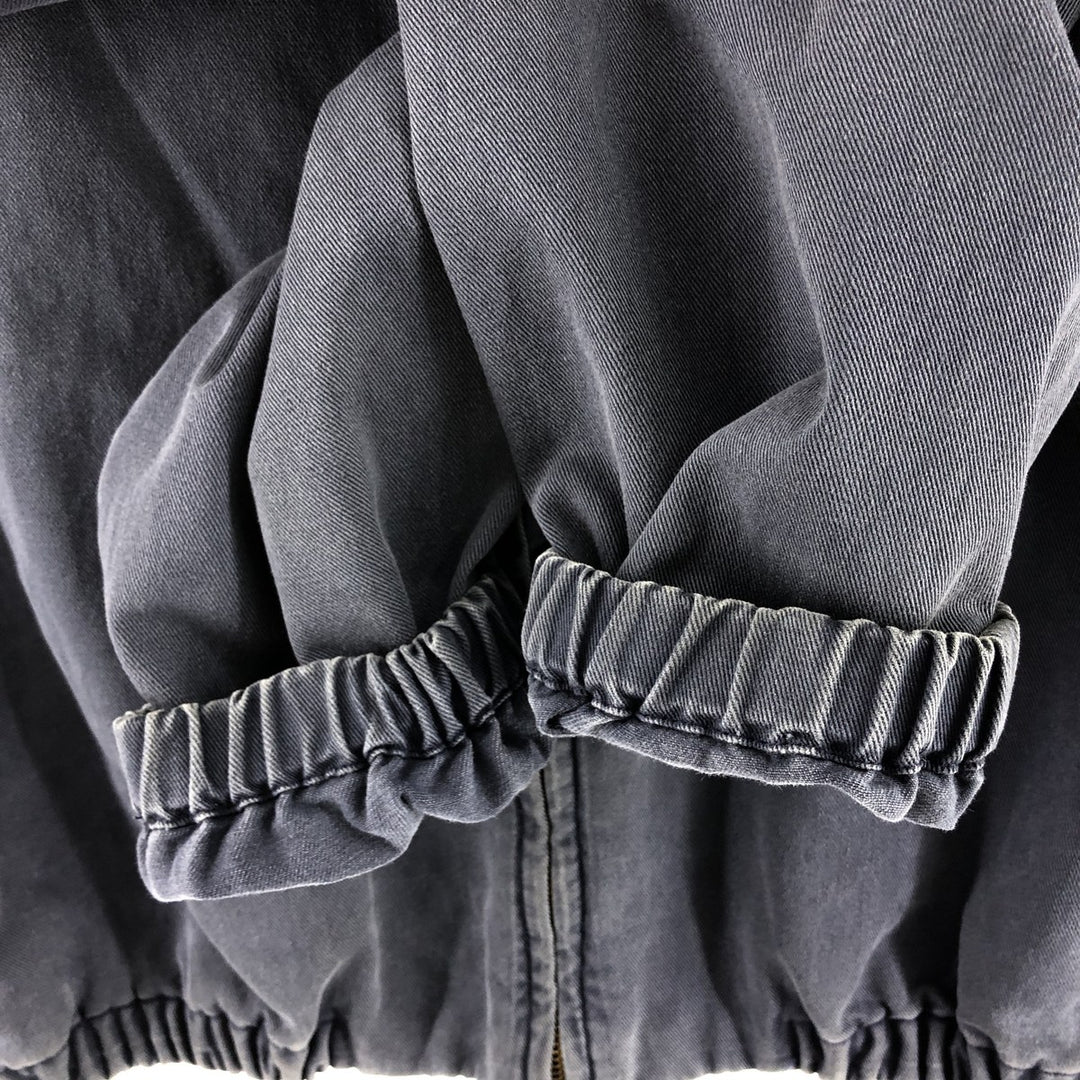 90'S Polo by Ralph Lauren swing top sports jacket, made in the USA, men's size L, vintage cotton gray type Vintage Second Hand