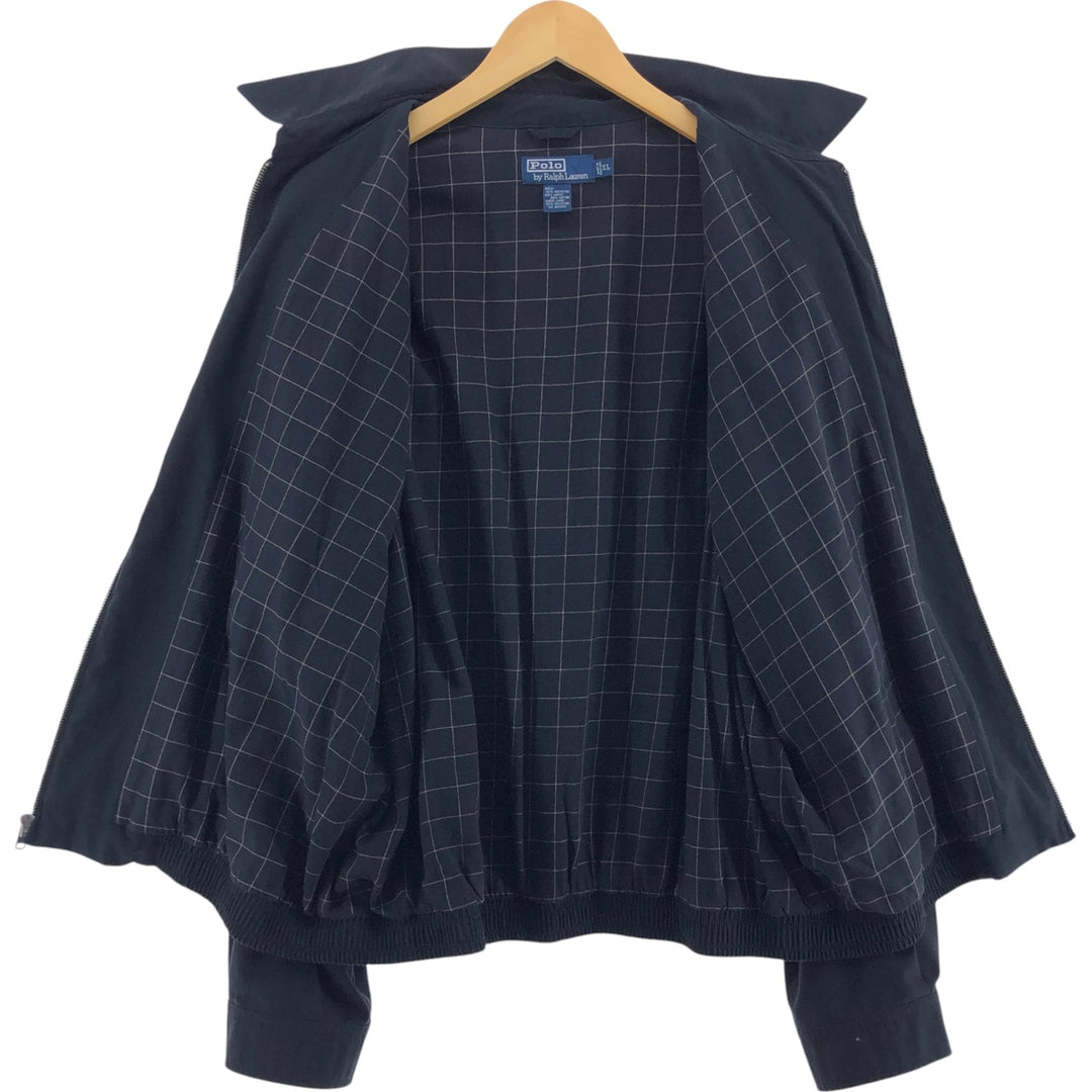 Ralph Lauren POLO by Ralph Lauren Swing Top Sports Jacket Men's XL polyester black type Vintage Second Hand