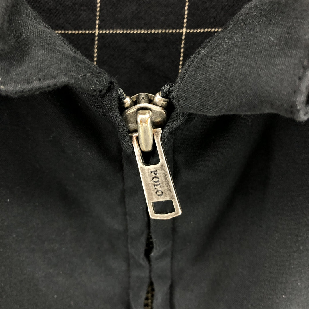 Ralph Lauren POLO by Ralph Lauren Swing Top Sports Jacket Men's XL polyester black type Vintage Second Hand