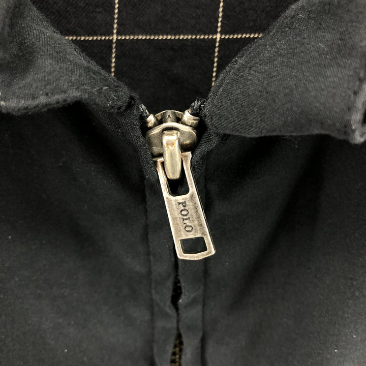 Ralph Lauren POLO by Ralph Lauren Swing Top Sports Jacket Men's XL polyester black type Vintage Second Hand