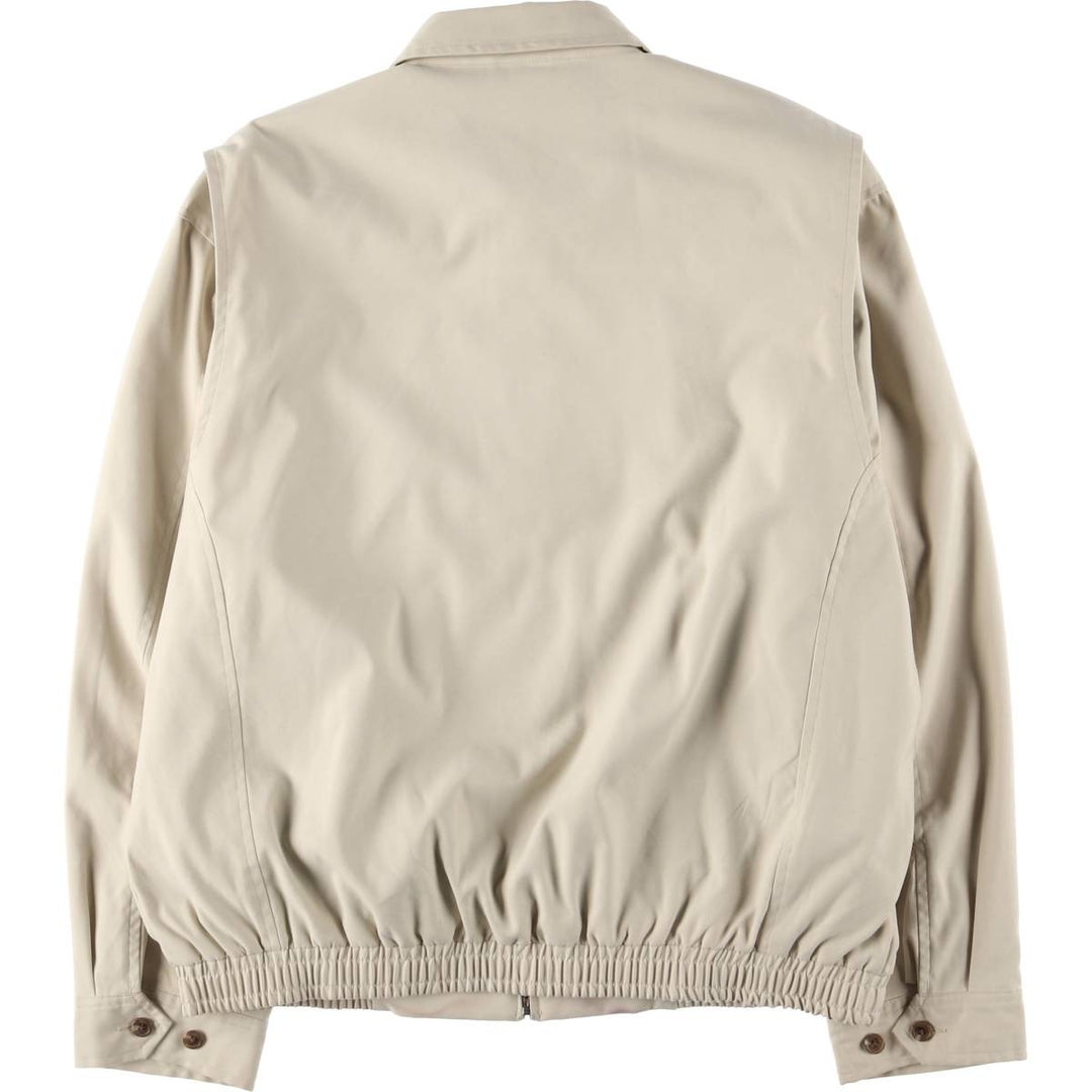 Ralph Lauren POLO by Ralph Lauren Swing Top Sports Jacket Men's L size polyester Beige type Vintage Second Hand