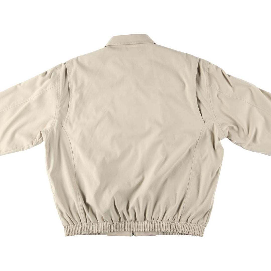 Ralph Lauren POLO by Ralph Lauren Swing Top Sports Jacket Men's L size polyester Beige type Vintage Second Hand