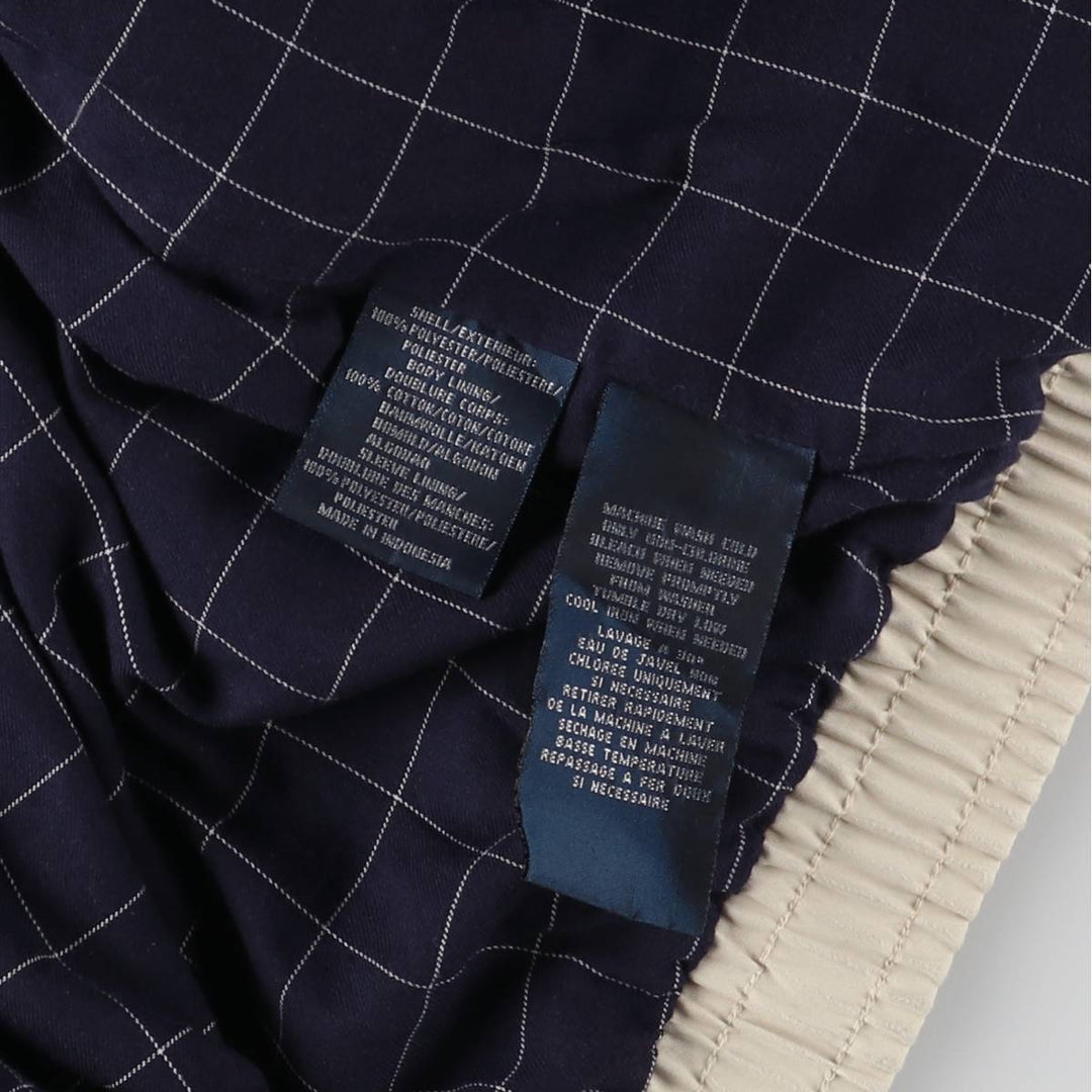 Ralph Lauren POLO by Ralph Lauren Swing Top Sports Jacket Men's L size polyester Beige type Vintage Second Hand