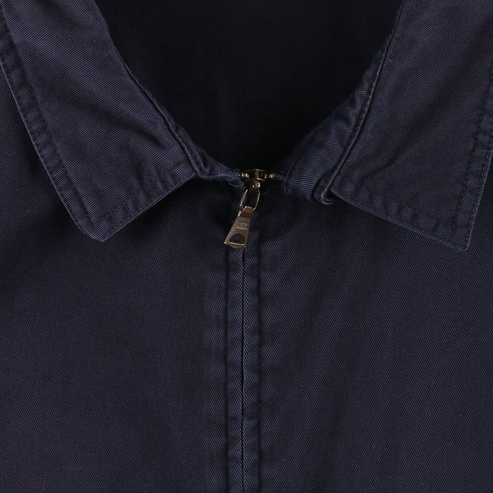 Ralph Lauren POLO by Ralph Lauren Swing Top Sports Jacket Men's XXL cotton navy blue type Vintage Second Hand