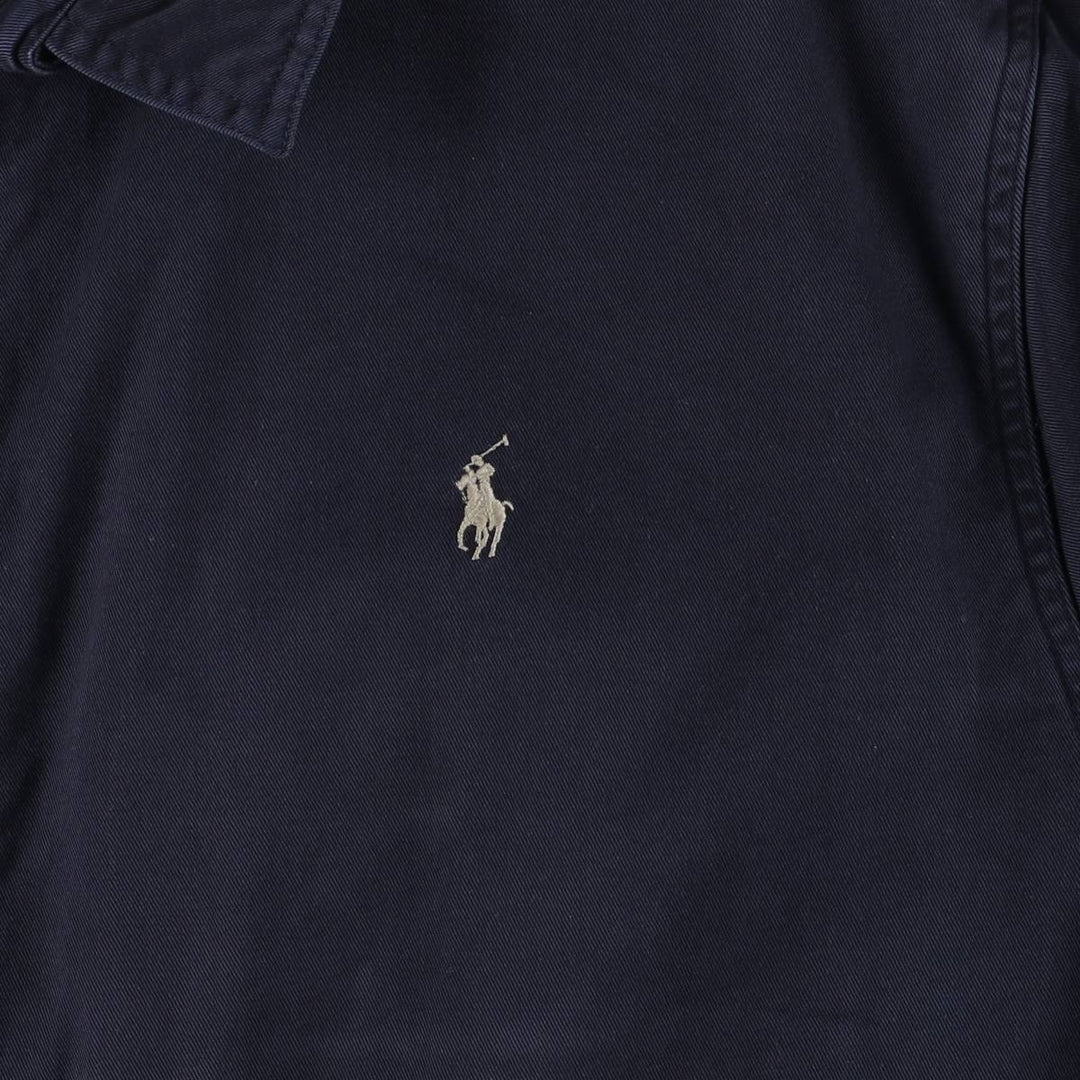 Ralph Lauren POLO by Ralph Lauren Swing Top Sports Jacket Men's XXL cotton navy blue type Vintage Second Hand