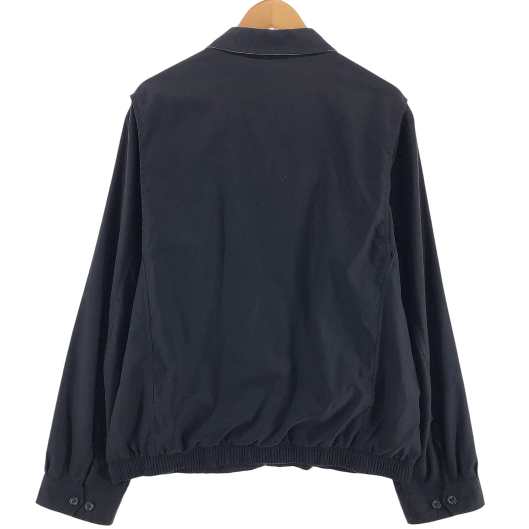 Ralph Lauren POLO RALPH LAUREN Single Point Swing Top Sports Jacket Men's L size polyester black type Vintage Second Hand