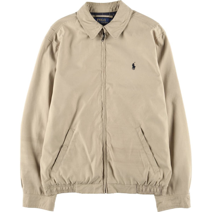 Ralph Lauren POLO RALPH LAUREN Swing Top Sports Jacket Men's S polyester Beige type Vintage Second Hand