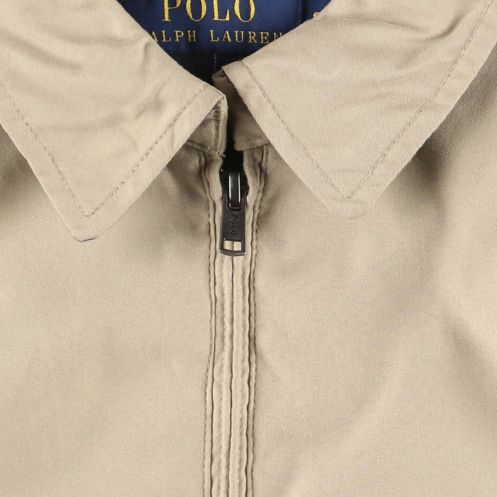 Ralph Lauren POLO RALPH LAUREN Swing Top Sports Jacket Men's S polyester Beige type Vintage Second Hand