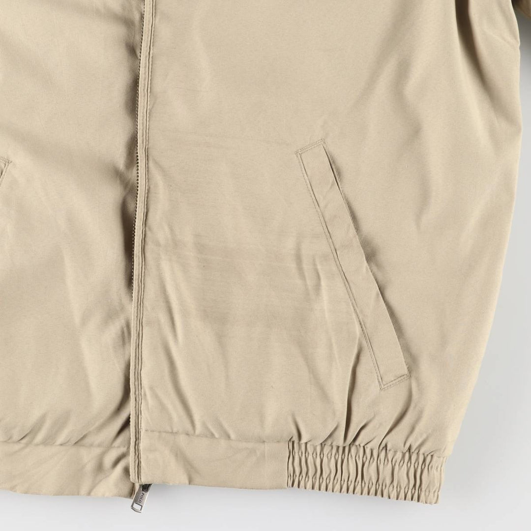 Ralph Lauren POLO RALPH LAUREN Swing Top Sports Jacket Men's S polyester Beige type Vintage Second Hand