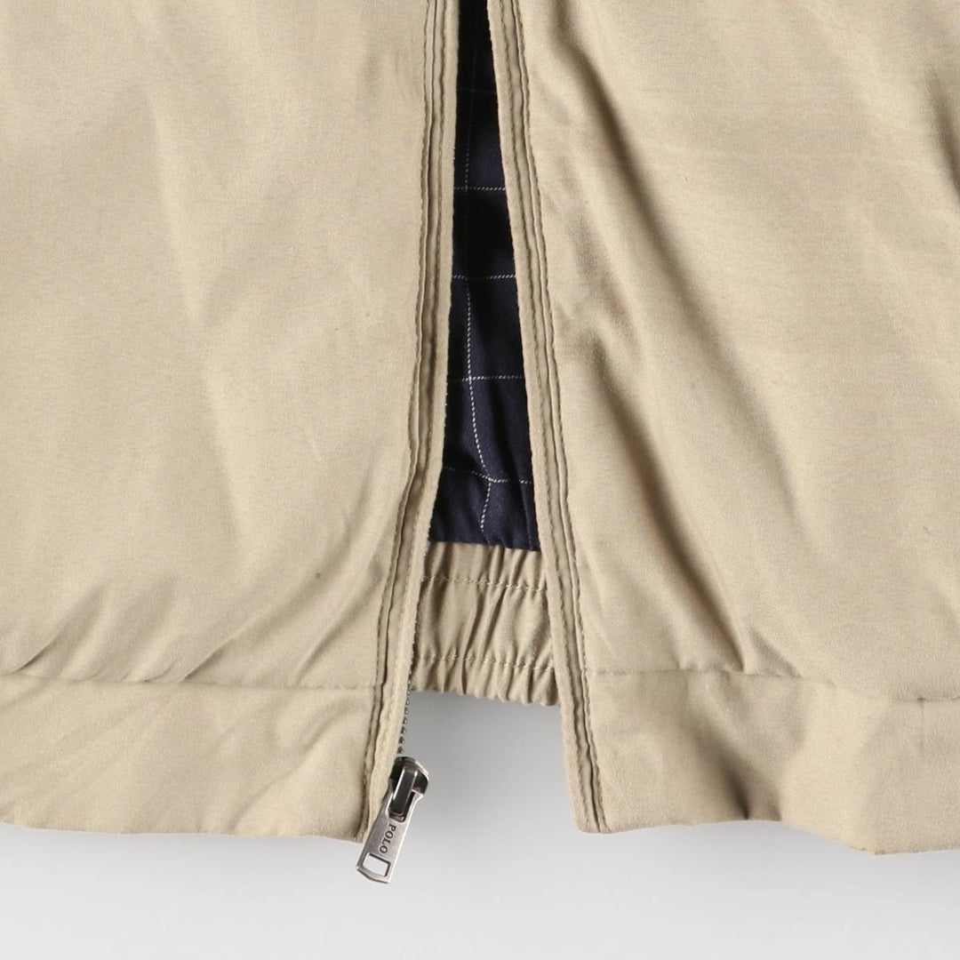 Ralph Lauren POLO RALPH LAUREN Swing Top Sports Jacket Men's S polyester Beige type Vintage Second Hand