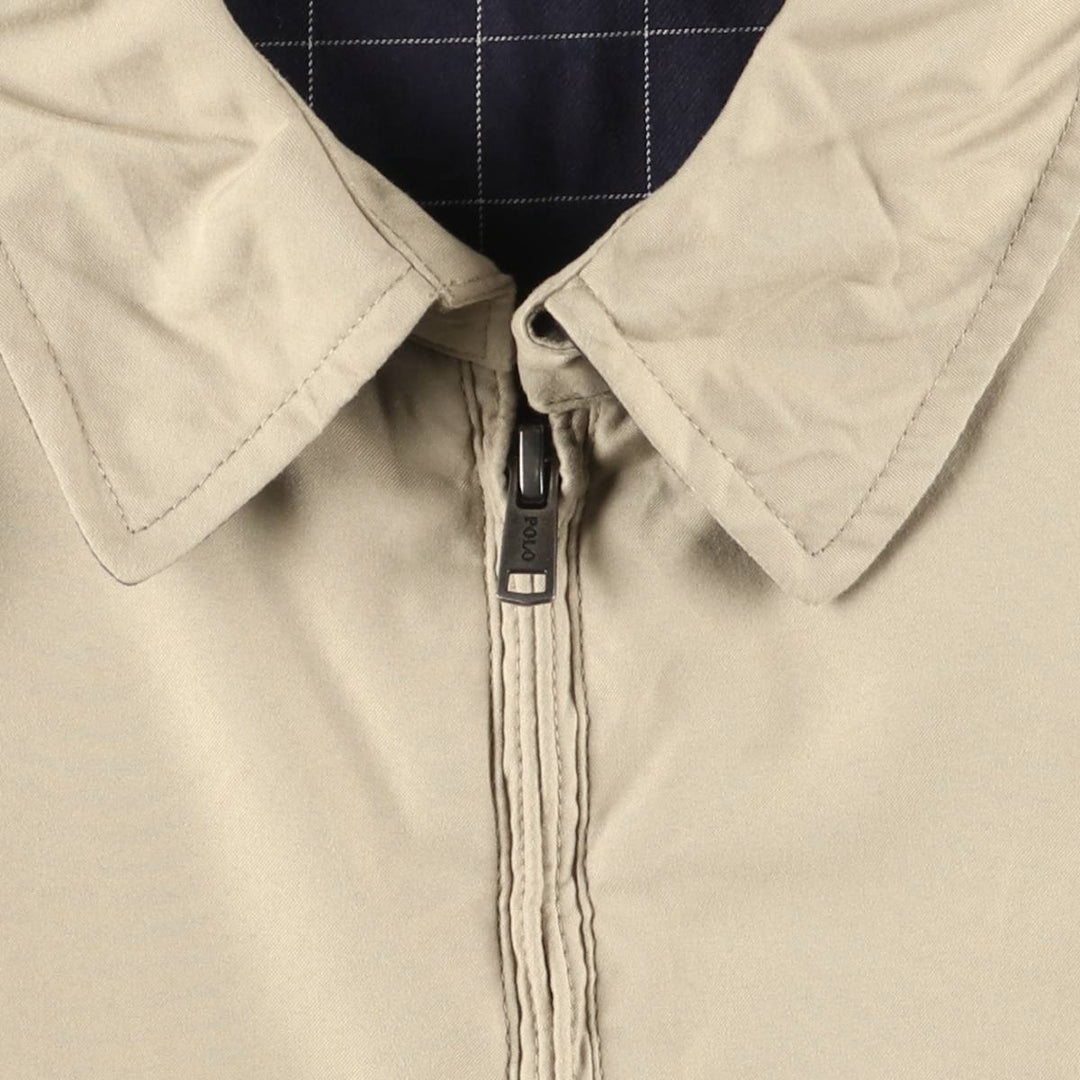 Ralph Lauren POLO RALPH LAUREN Swing Top Sports Jacket Men's XXL polyester Beige type Vintage Second Hand
