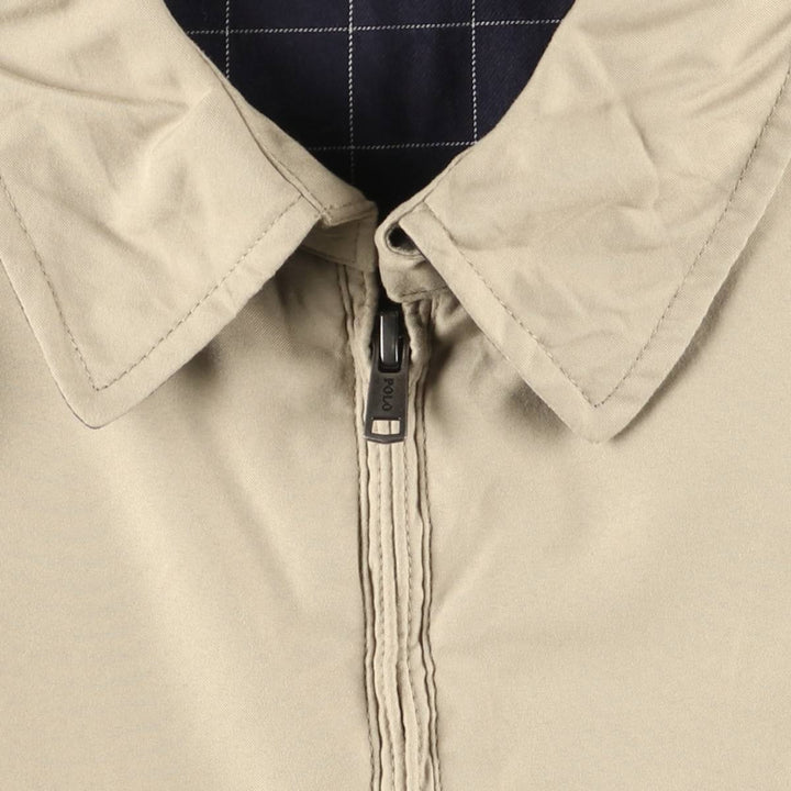 Ralph Lauren POLO RALPH LAUREN Swing Top Sports Jacket Men's XXL polyester Beige type Vintage Second Hand