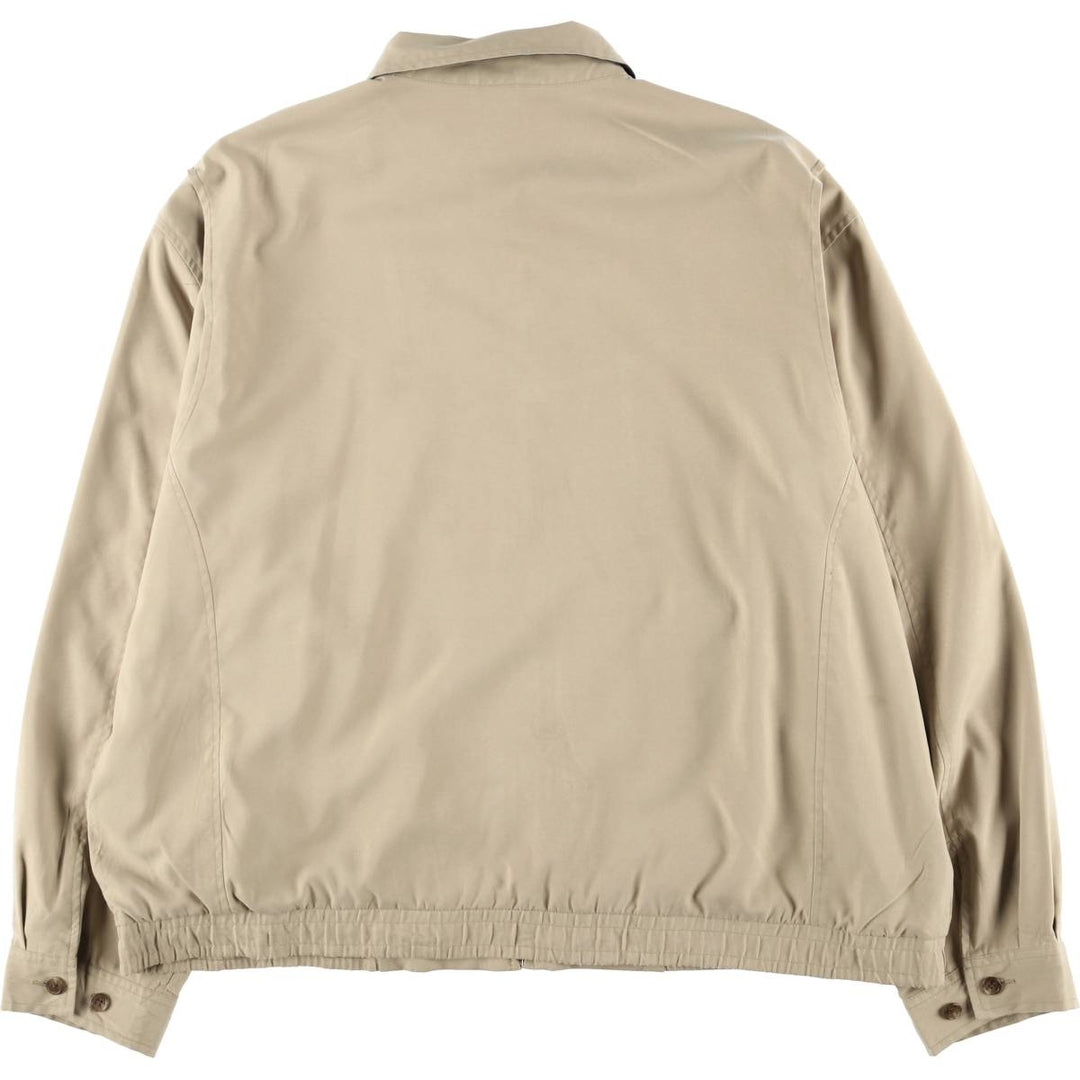 Ralph Lauren POLO by Ralph Lauren Swing Top Sports Jacket Men's XL polyester Beige type Vintage Second Hand