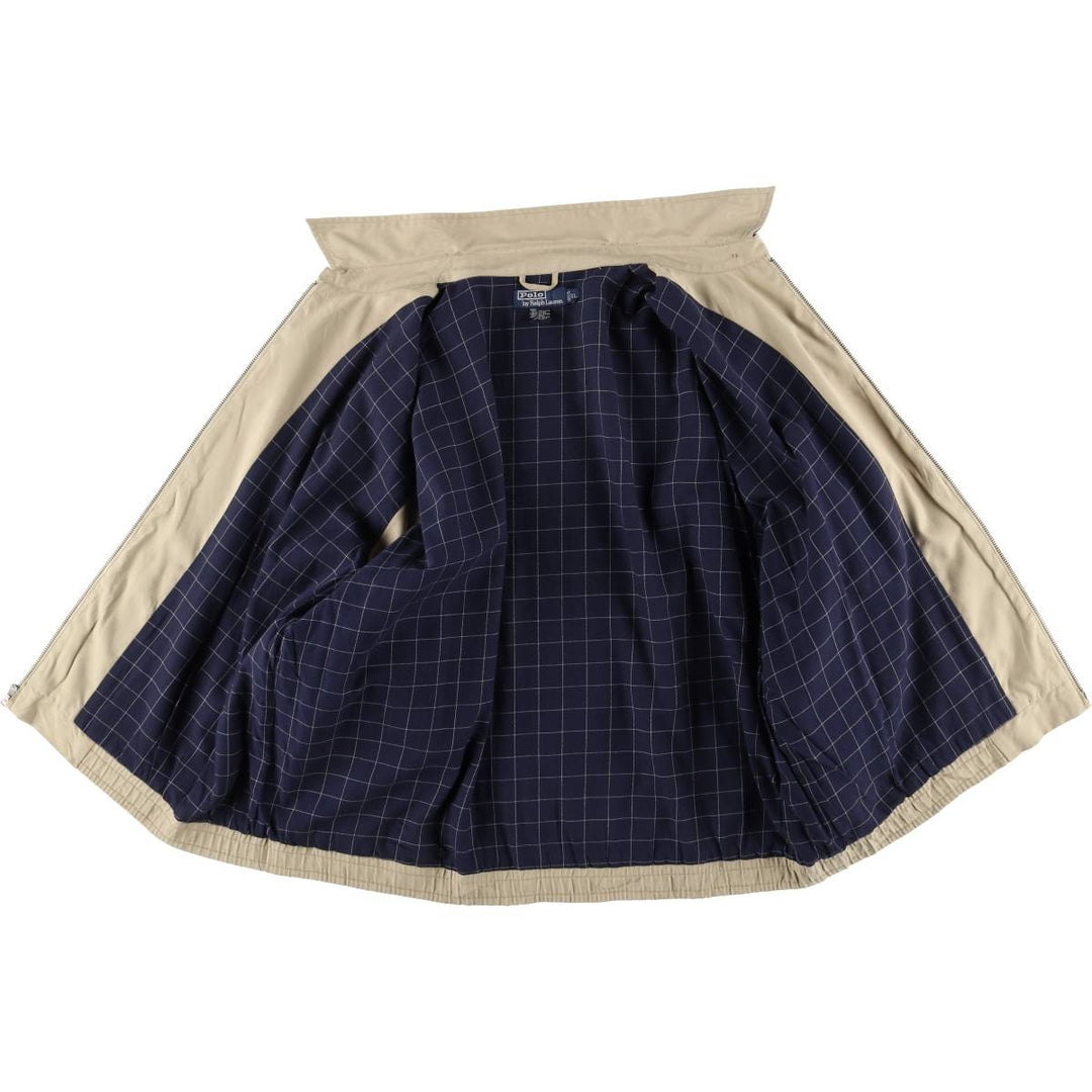 Ralph Lauren POLO by Ralph Lauren Swing Top Sports Jacket Men's XL polyester Beige type Vintage Second Hand