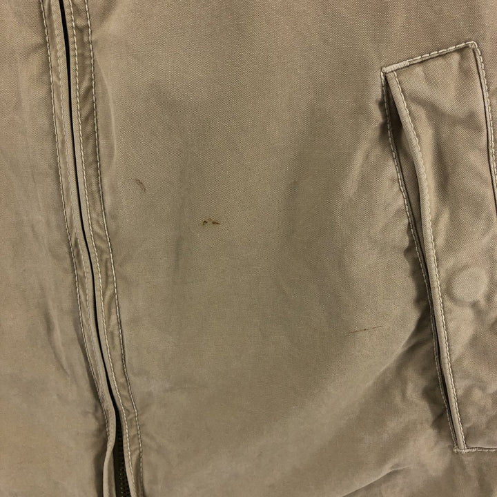 POLO by Ralph Lauren Swing Top Sports Jacket Men's M Check Pattern Liner Double cotton Beige type Vintage Second Hand