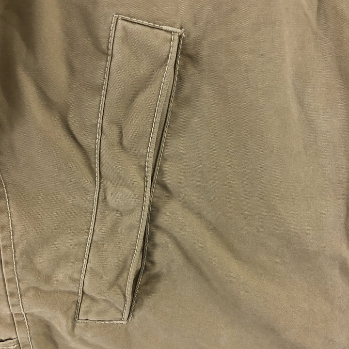 POLO by Ralph Lauren Swing Top Sports Jacket Men's M Check Pattern Liner Double cotton Beige type Vintage Second Hand