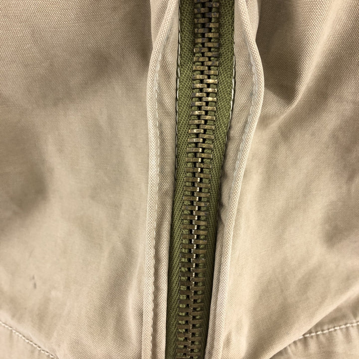 POLO by Ralph Lauren Swing Top Sports Jacket Men's M Check Pattern Liner Double cotton Beige type Vintage Second Hand