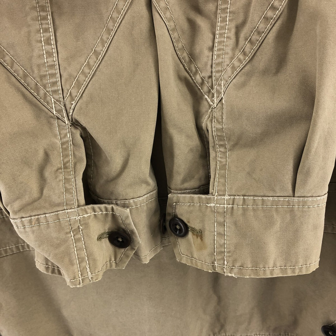 POLO by Ralph Lauren Swing Top Sports Jacket Men's M Check Pattern Liner Double cotton Beige type Vintage Second Hand