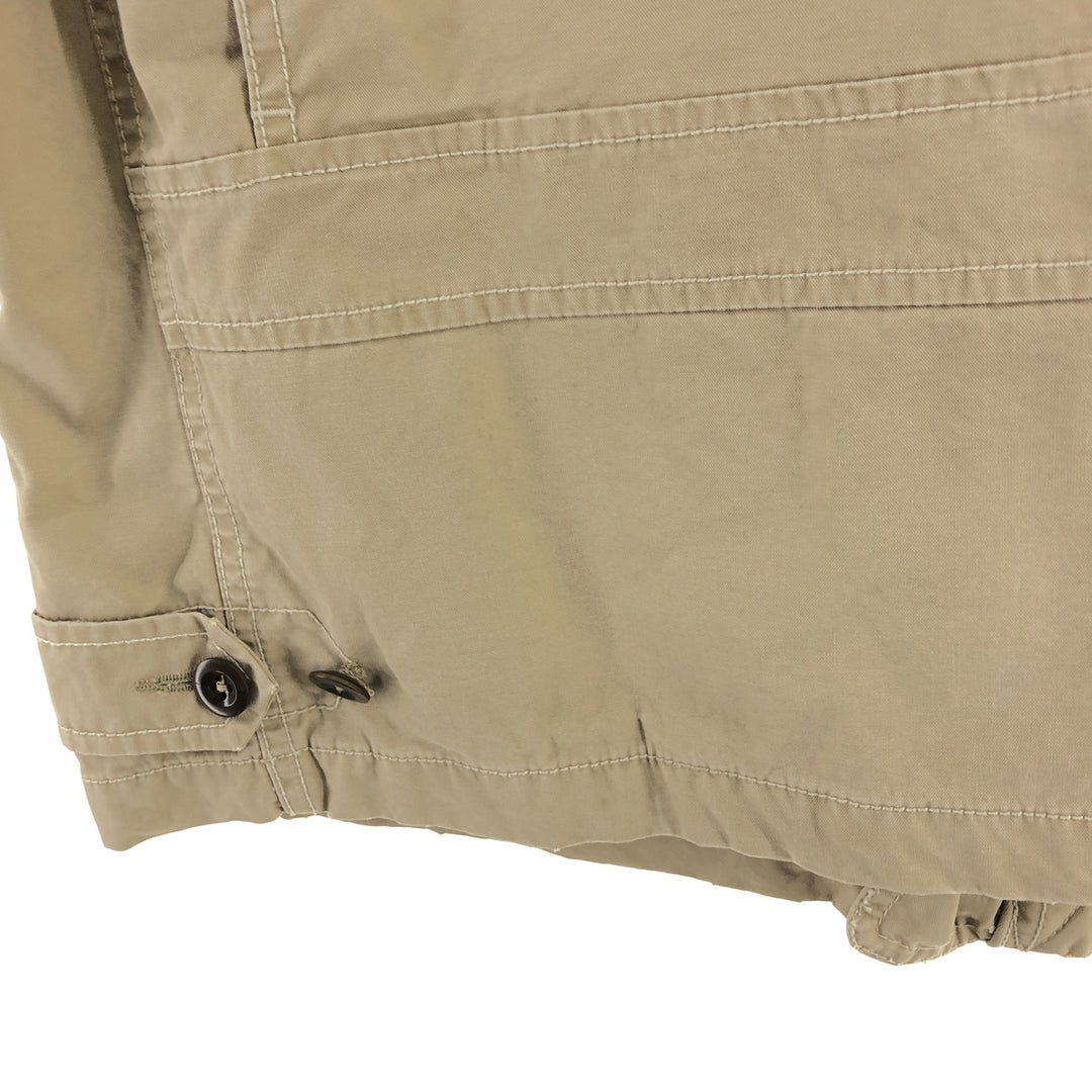 POLO by Ralph Lauren Swing Top Sports Jacket Men's M Check Pattern Liner Double cotton Beige type Vintage Second Hand