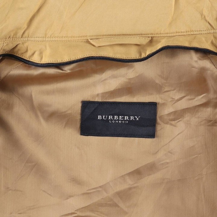 Burberry's LONDON Harrington Jacket Swing Top Men's Size L unclear Camel type Vintage Second Hand