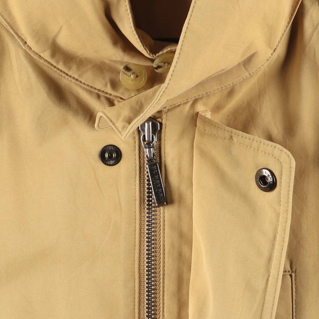 Burberry's LONDON Harrington Jacket Swing Top Men's Size L unclear Camel type Vintage Second Hand