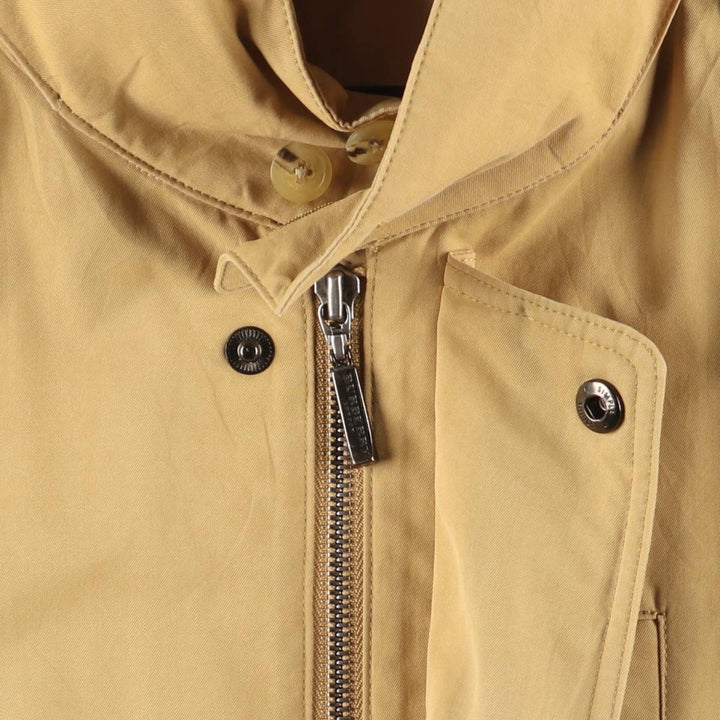 Burberry's LONDON Harrington Jacket Swing Top Men's Size L unclear Camel type Vintage Second Hand