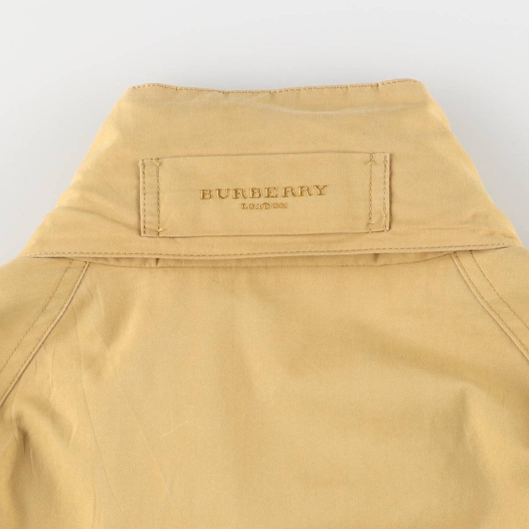 Burberry's LONDON Harrington Jacket Swing Top Men's Size L unclear Camel type Vintage Second Hand