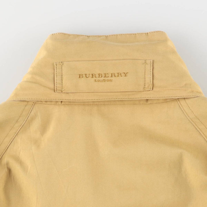 Burberry's LONDON Harrington Jacket Swing Top Men's Size L unclear Camel type Vintage Second Hand