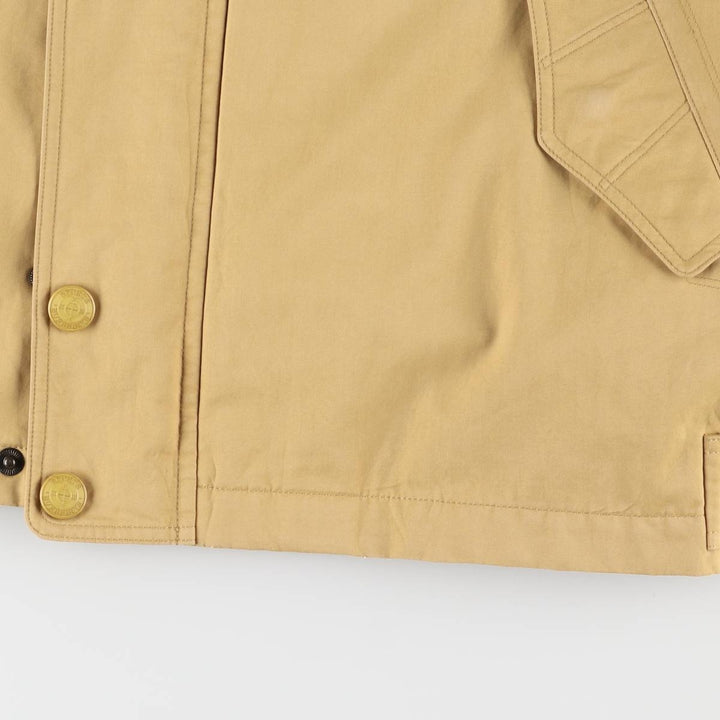 Burberry's LONDON Harrington Jacket Swing Top Men's Size L unclear Camel type Vintage Second Hand