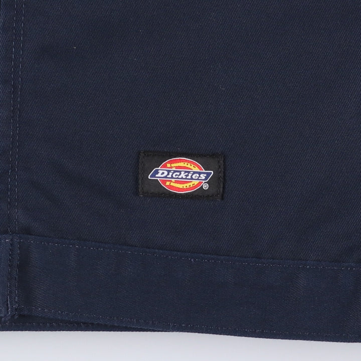 Dickies Dog Pattern Back Print Work Jacket Men's Size L polyester navy blue type Vintage Second Hand