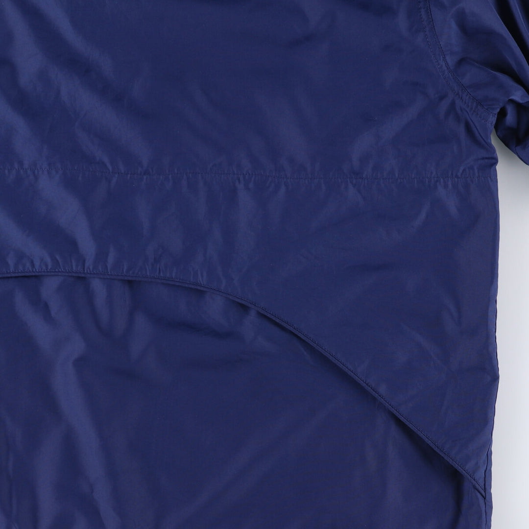 90'S Adidas Half Snap Warm-Up Pullover Men's Size L Vintage polyester navy blue type Vintage Second Hand