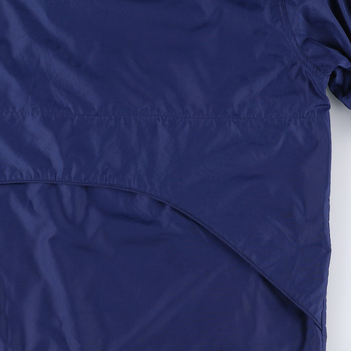 90'S Adidas Half Snap Warm-Up Pullover Men's Size L Vintage polyester navy blue type Vintage Second Hand